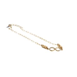 PULSERA INFINITO CON BARRILES