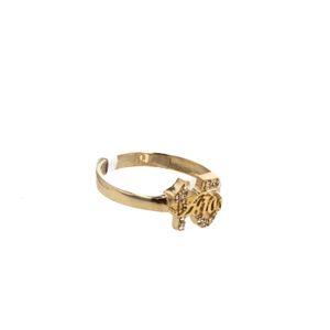 ANILLO 15 AÑOS 18K