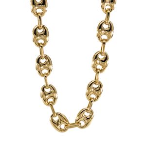 CADENA TEJIDO GUCCI 18K