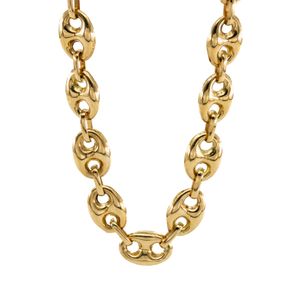 CADENA TEJIDO GUCCI 18K