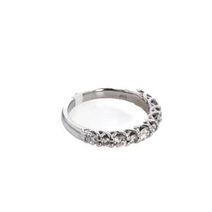 ANILLO 18K - P. FINA - O. BLANCO -