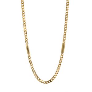 CADENA CUBANA ALTERNADA 18K