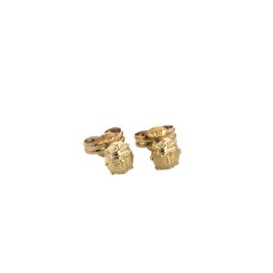ARETES TOPOS MARIQUITA 18K