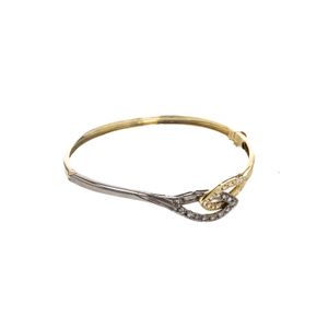 PULSERA 18K - P. FINA - 0,24 CT APROX