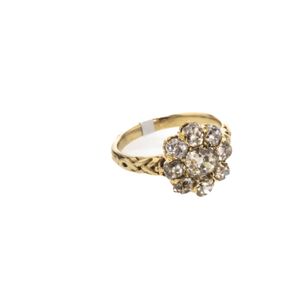 ANILLO 18K - P. FINA - C. ANTIGUO