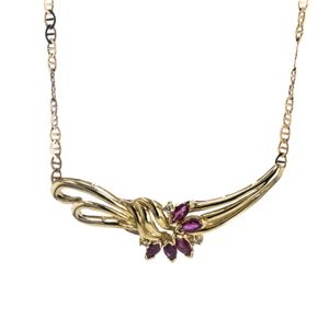 CADENA GARGANTILLA 18K - RUBI