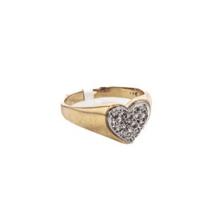 ANILLO 18K - P. FINA - CORAZON