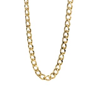 CADENA TEJIDO CUBANA 18K