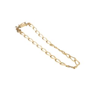 PULSERA TEJIDO BILBAO 18K