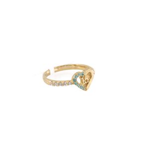 ANILLO 15 AÑOS 18K
