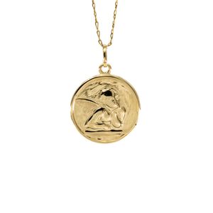 DIJE REDONDO ANGEL 18K