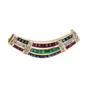 DIJE 18K - P. FINA - 0,20 CT APROX - G. PRINCIPALES
