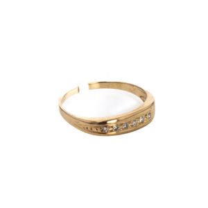ANILLO 18K - P. FINA - 0,06 CT APROX - 8X8