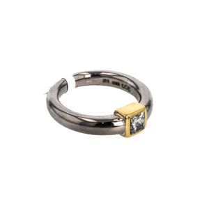 ANILLO PT900 - P. FINA - C. PRINCESA
