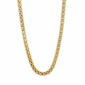 CADENA TEJIDO CORDON 18K