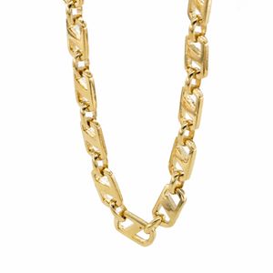 CADENA TEJIDO ANCLA 18K