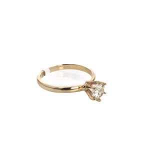 ANILLO 18K - P. FINA - 0.60 CT APROX