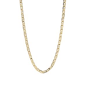 CADENA TEJIDO ANCLA 18K