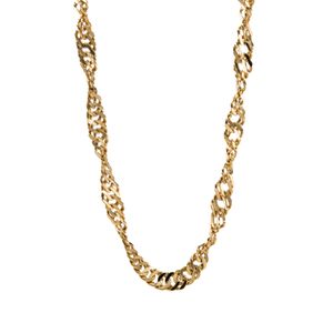 CADENA TEJIDO SINGAPUR 18K