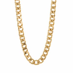CADENA TEJIDO CUBANA 18K