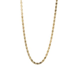 CADENA TEJIDO OJO DE PAJARO 18K