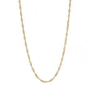 CADENA TEJIDO SINGAPUR 18K