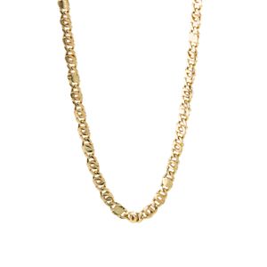 CADENA OJO DE PAJARO 18K