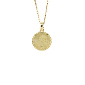 DIJE REDONDO ANGEL 14K