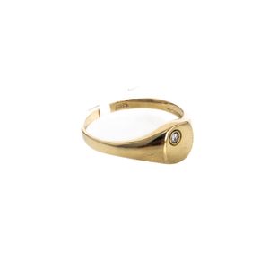 ANILLO 18K - P. FINA - 0,04 CT APROX