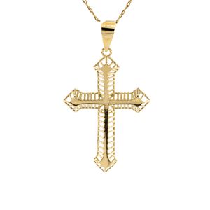 DIJE CRUZ MALLA 18K