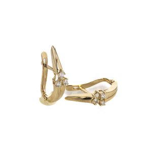 ARETES 18K - P. FINA - 0,06 CT
