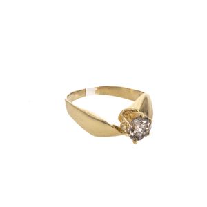 ANILLO 18K - P. FINA - 0,75 CT APROX