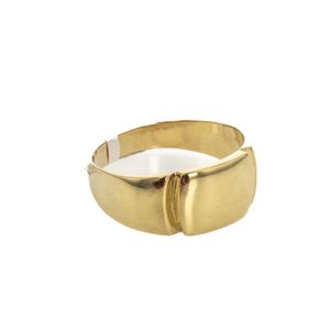 ANILLO PLACA 18K