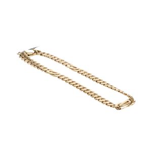 PULSERA OJO DE PAJARO ALTERNADO 18K