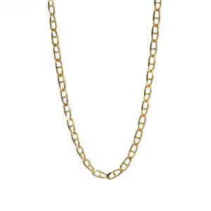 CADENA TEJIDO ANCLA 18K