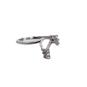 ANILLO PIEDRAS FINAS 14K