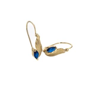 ARETES ZARCILLOS CON ZIRCON 18K