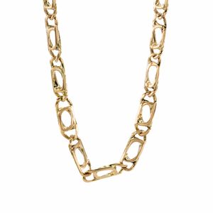 CADENA TEJIDO OJO DE PAJARO 18K