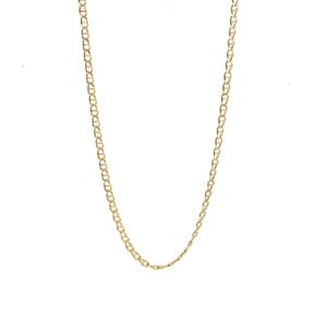 CADENA TEJIDO CUBANA 18K