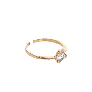 ANILLO COMPROMISO 18K