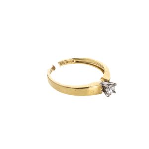ANILLO 18K - P. FINA - SOLITARIO - 0,20 CT APROX