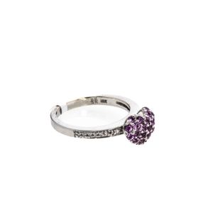 ANILLO 18K - P. FINA - 0,08 CT APROX