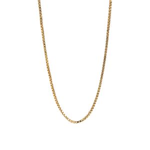 CADENA TEJIDO CAJA 18K