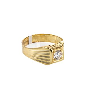 ANILLO CON ZIRCON 18K