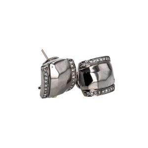 ARETES 18K O. BLANCO - P. FINA - 0,18 CT APROX