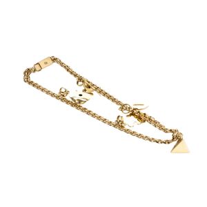 PULSERA TEJIDO CHINO CON DIJES 18K