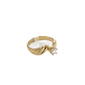 ANILLO 18K P. FINA SOLITARIO 0,25 CT APROX.