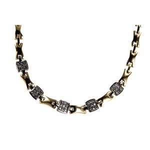 GARGANTILLA 18K P. FINA 0,45 CT APROX 8 X 8