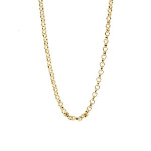 CADENA TEJIDO ROLO 18K