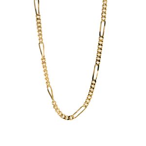 CADENA CUBANA ALTERNADA 18K